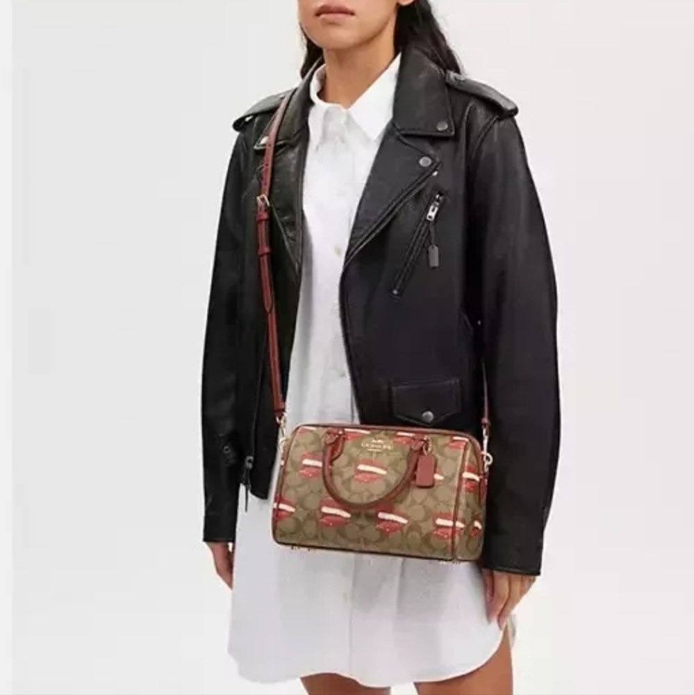 FINAL MARKDOWN❣️NEW Coach X Tom Wesselmann Rowan Med. Satchel/Crossbody Bag - Picture 11 of 12